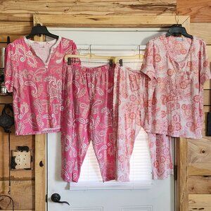 Kim Rogers womans pajama sets size Large